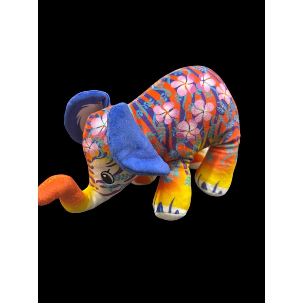 Pop Art Soft Cepia Mighty Size TIGER Elephant Plush Beanie Toy Collectible Toy